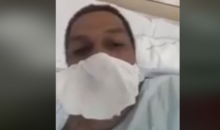 VÍDEO: Paciente com sintomas de Covid-19 questiona dividir sala com outro suspeito no Hospital; Infectologista diz que medida não é ideal