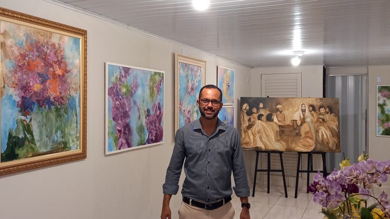 Cleber Ferreira inaugura atelier e galeria, uma das novidades é a arteterapia