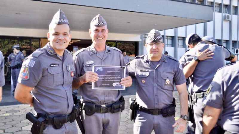 Policiais Militares são promovidos durante evento em Araçatuba