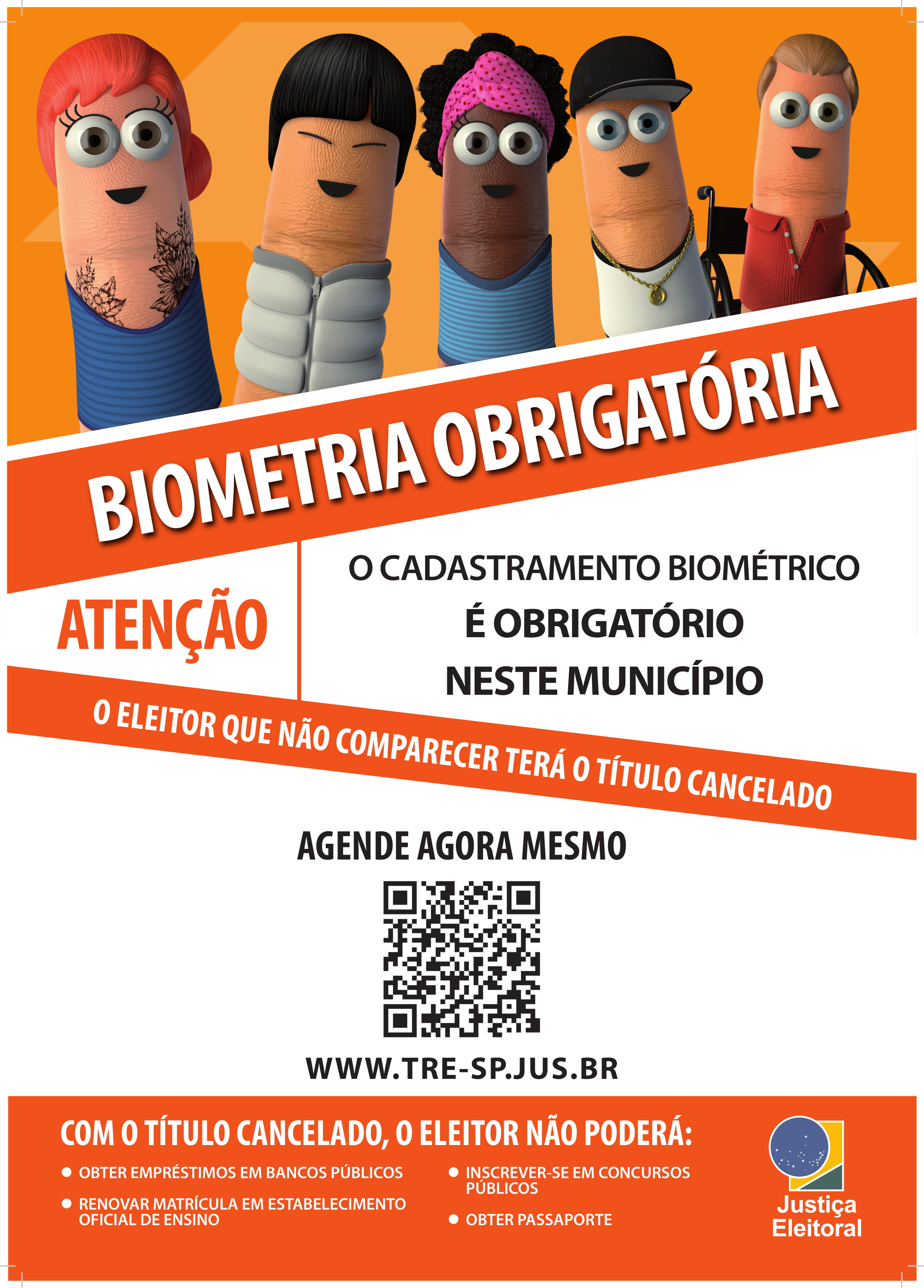 Prazo para cadastramento biométrico em Mirandópolis e Guaraçaí termina em dezembro