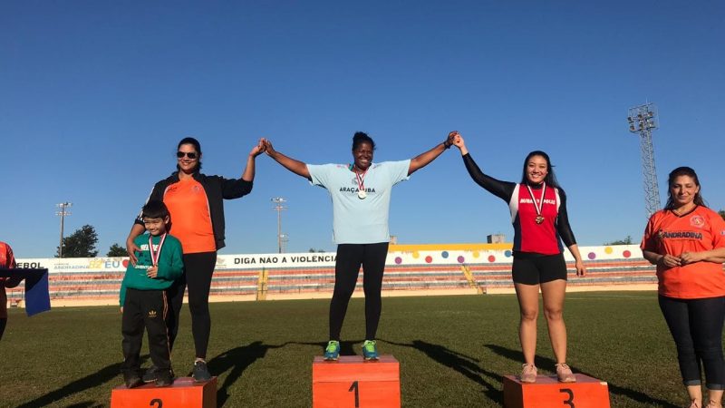 Jogos Regionais: Mirandópolis conquista medalhas no Lançamento de Disco, Atletismo, voleibol feminino e malha