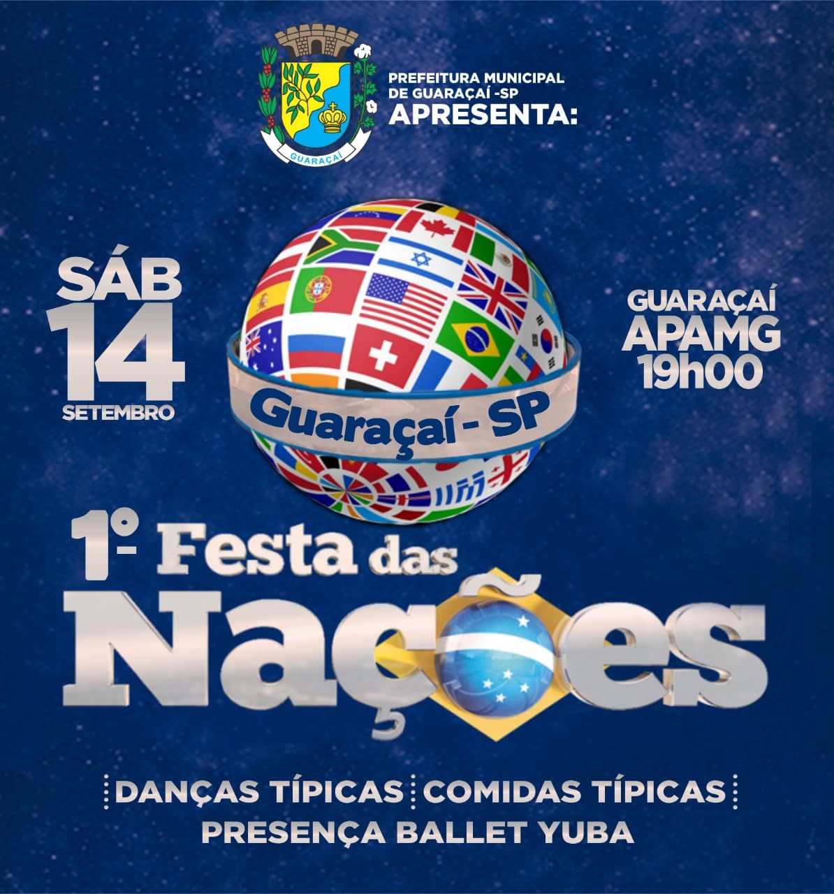 Guaraçaí inicia preparativos para 1ª Festa das Nações