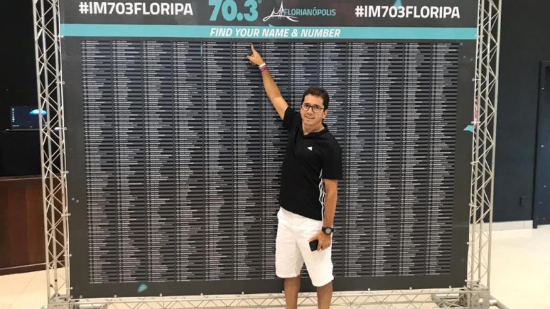 Superação: Betinho Marcos desafia limites no triatlon