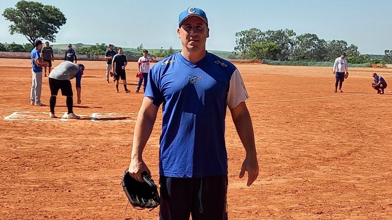 ‘Espero formar uma nova geração de atletas de beisebol em Mirandópolis’, acredita o treinador Ariel Ortega
