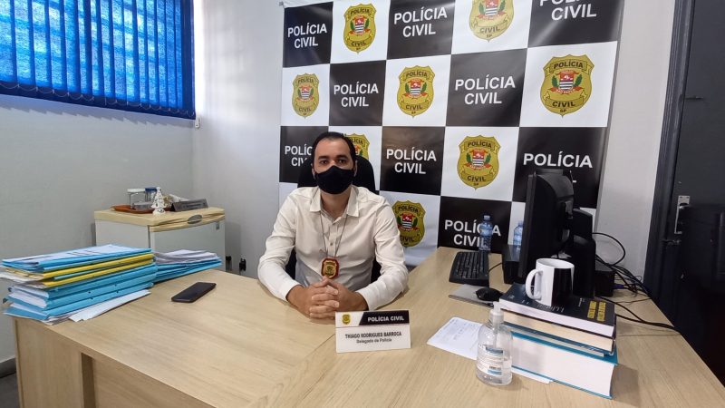 ‘Uma carreira apaixonante porque alia conhecimento jurídico com a parte policial’, conta Thiago Barroca, delegado em Mirandópolis