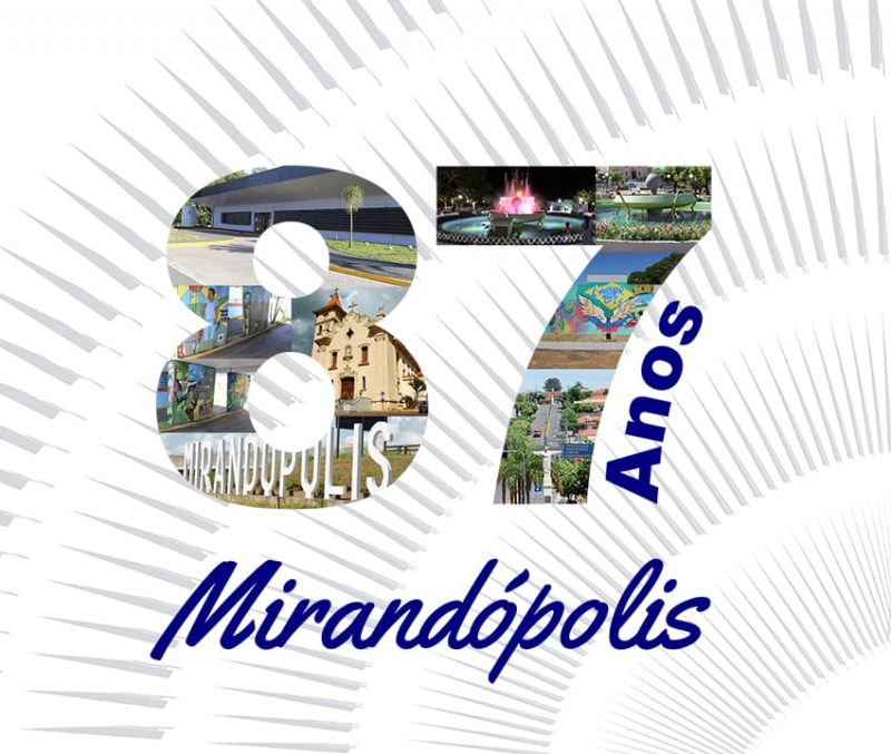 Prefeitura divulga calendário de festividades do aniversário de Mirandópolis
