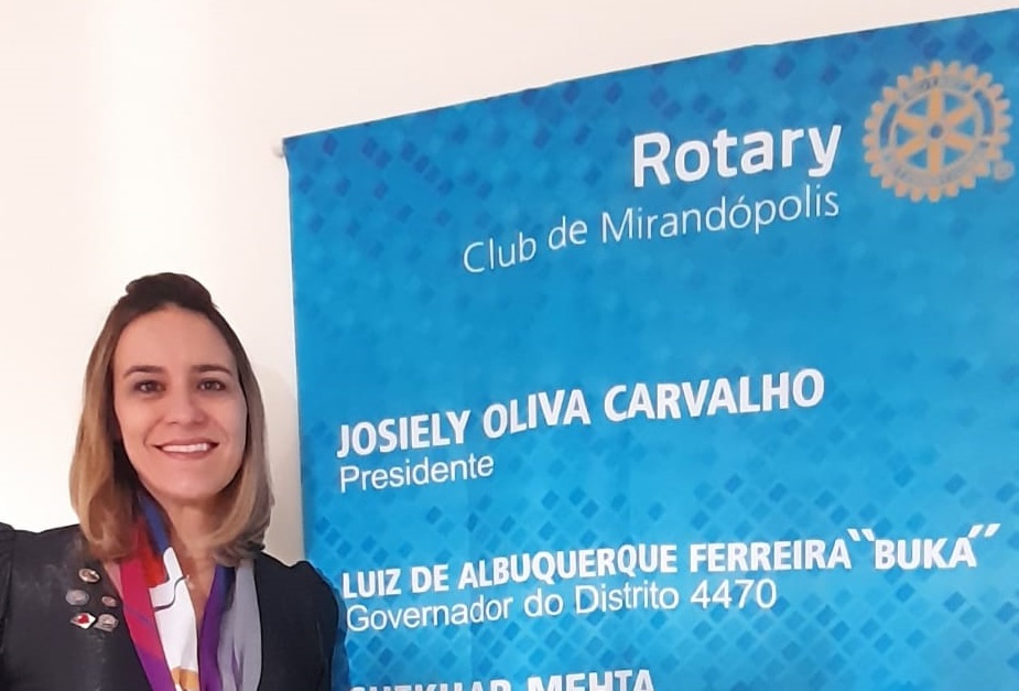 Em evento online, nova diretoria do Rotary Club de Mirandópolis toma posse