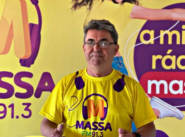 Rádio, futebol e família, as paixões de Rubens Batata