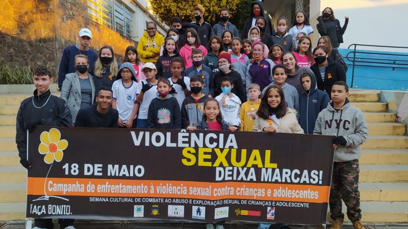 Escola Noêmia realiza palestra para os alunos sobre combate ao abuso sexual
