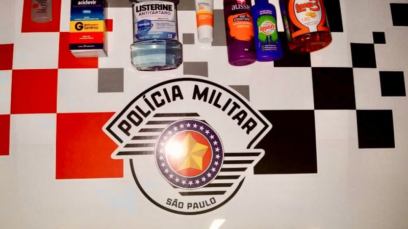 Dupla é presa em Mirandópolis após furto em farmácia