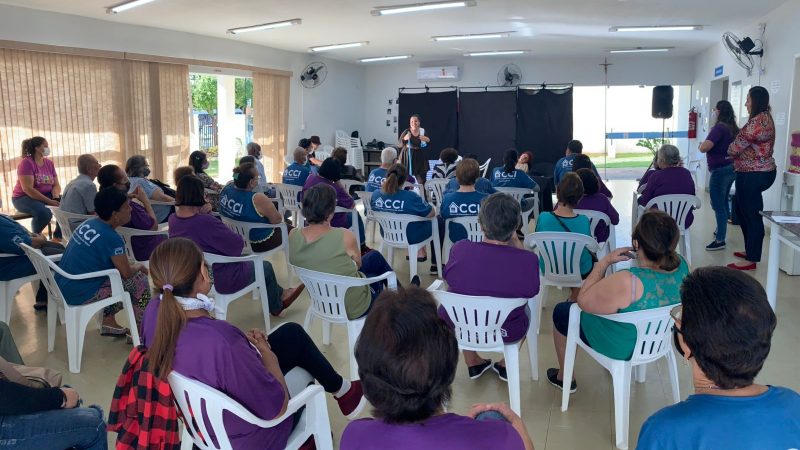 CREAS realiza evento para conscientização contra a violência ao idoso