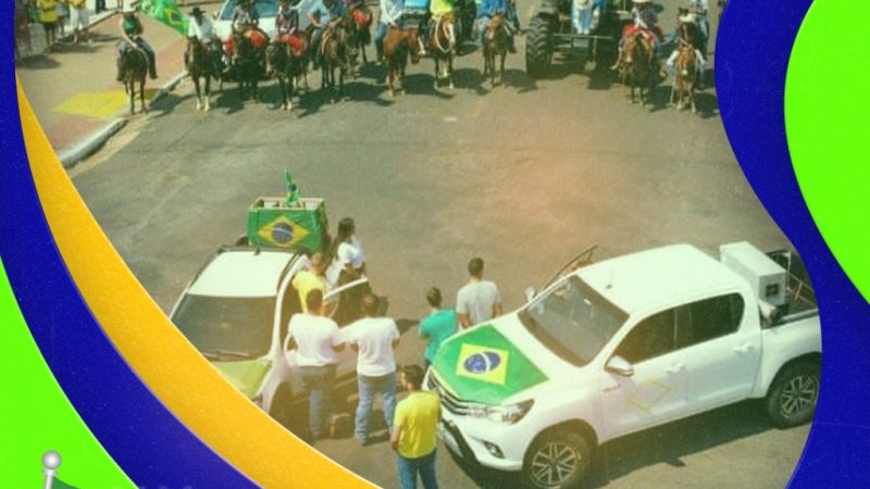 Guaraçaí contará com carreata no dia 7 de setembro em prol do sistema democrático