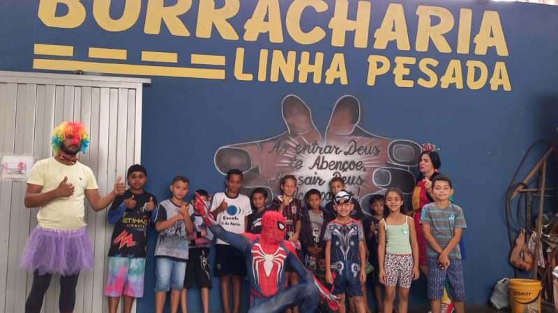 Voluntários movimentam o Dia das Crianças em Mirandópolis com doações de brinquedos