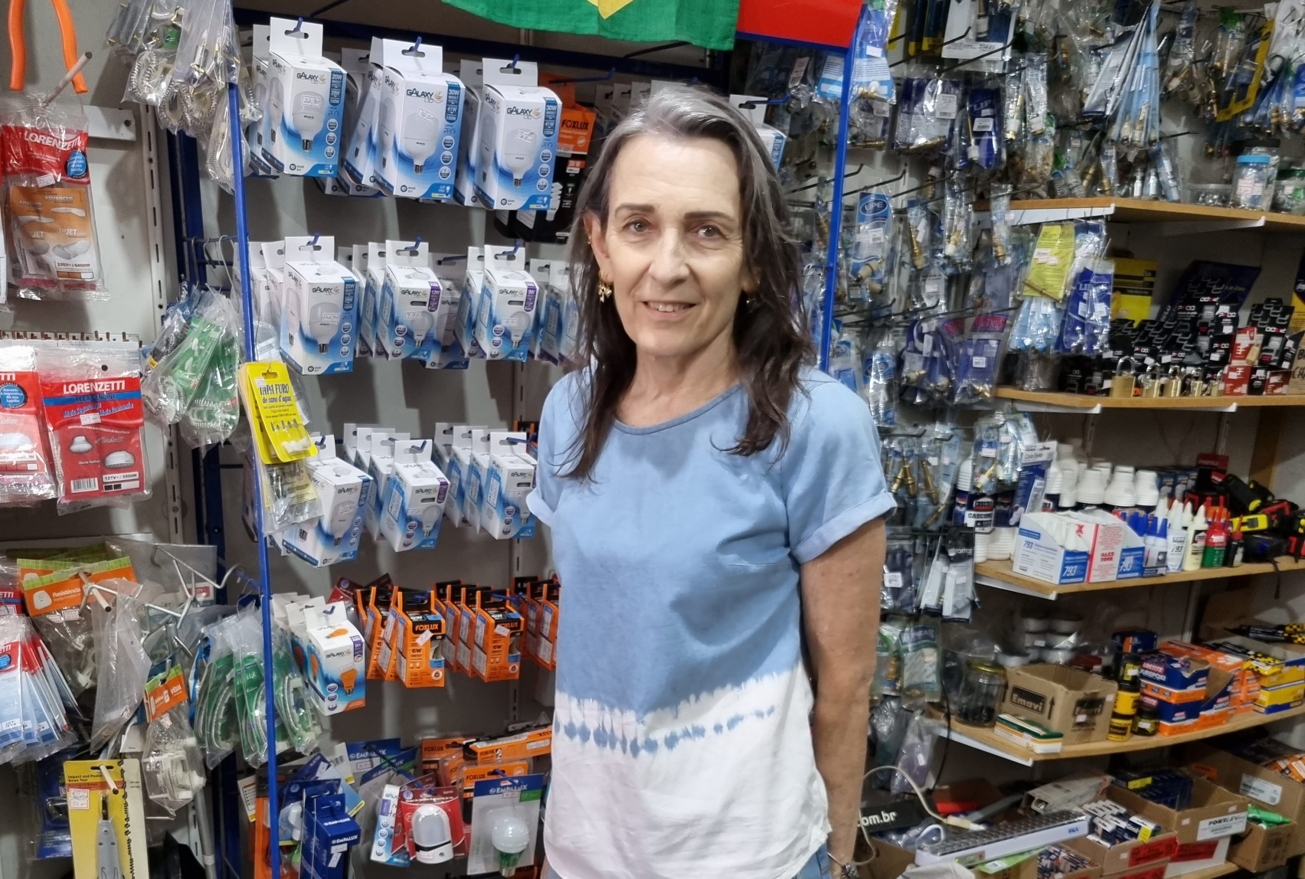 ‘A minha ligação com Mirandópolis é muito forte e o comércio ajudou a fortalecer esses laços’, explica Marina Hidalgo