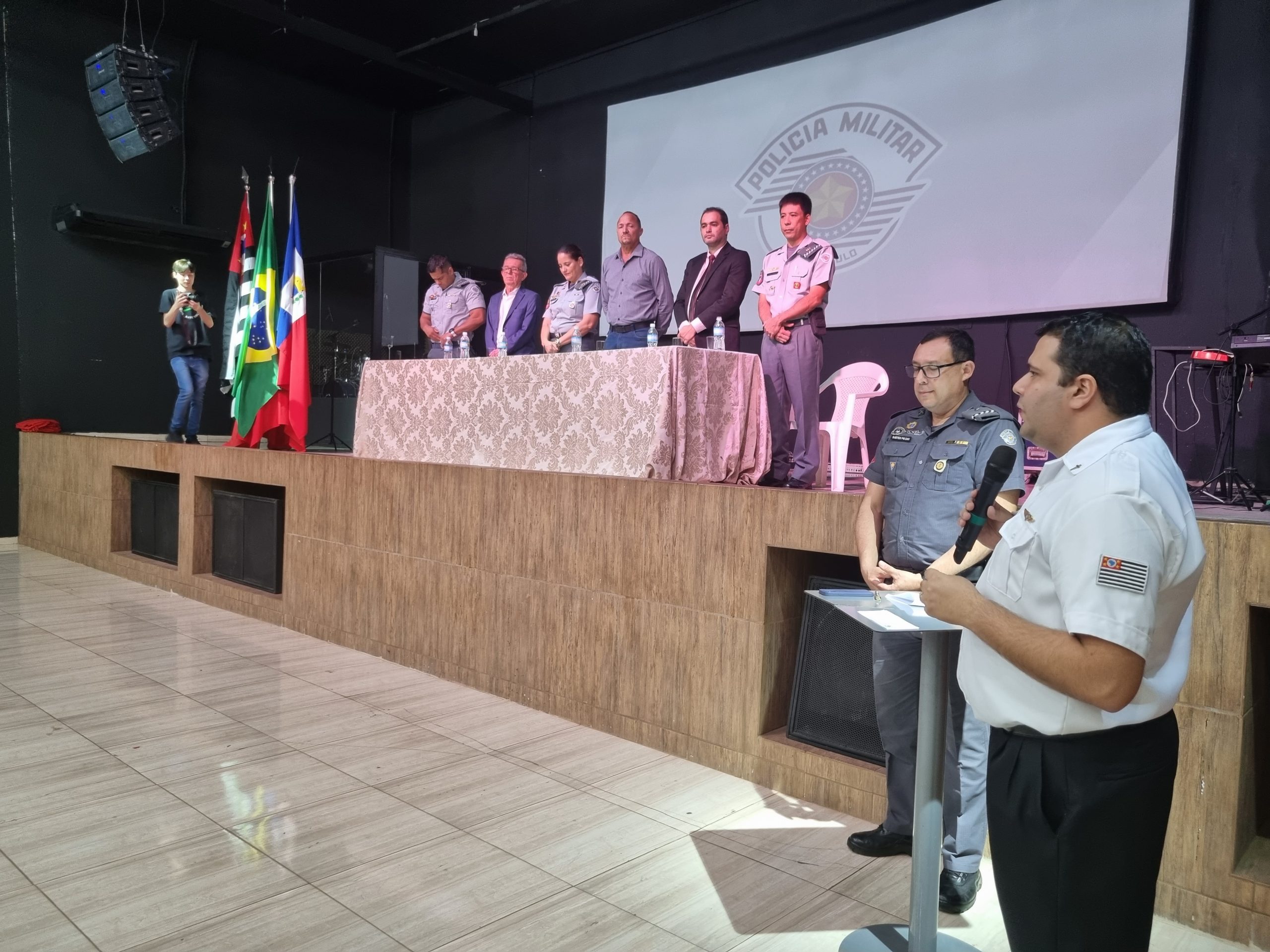 Evento reforça a importância da valorização profissional do policial militar em Mirandópolis