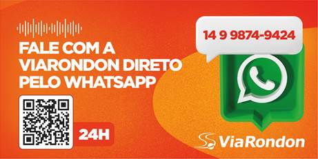 ViaRondon apresenta novo canal de atendimento via WhatsApp para melhor atender aos usuários