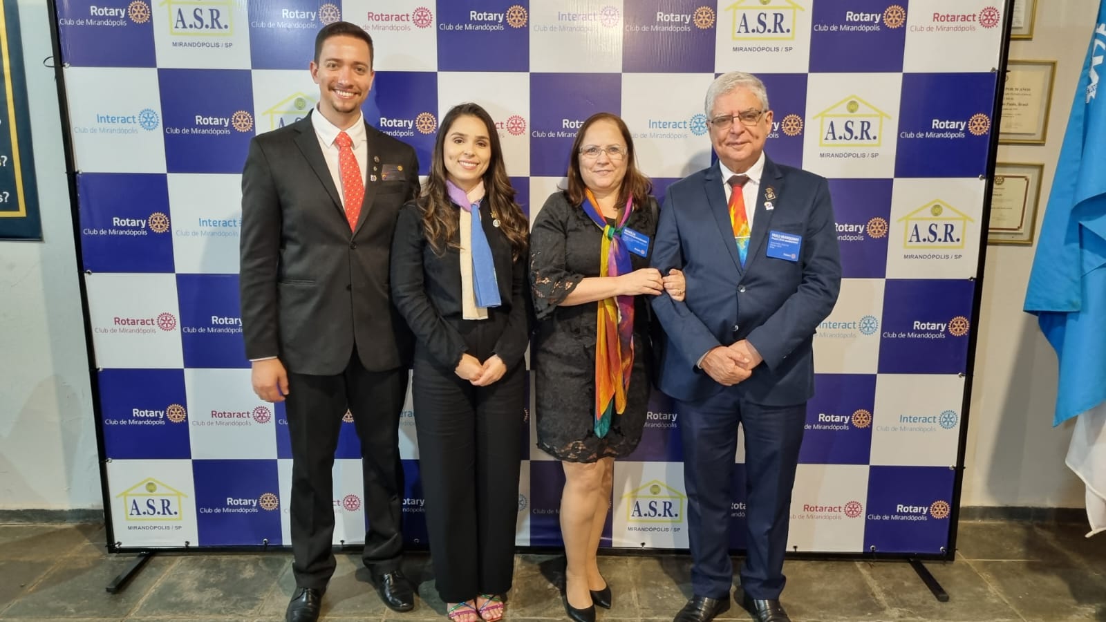 Lucas Gonzalez assume a presidência do Rotary de Mirandópolis até junho de 2024