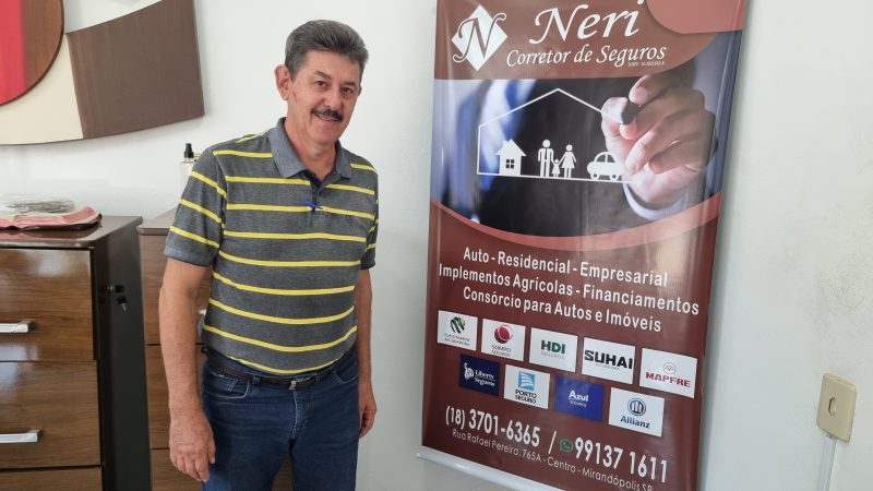 ‘Estabelecer profissionalmente com meu escritório em Mirandópolis sempre foi meu objetivo’, diz Neri