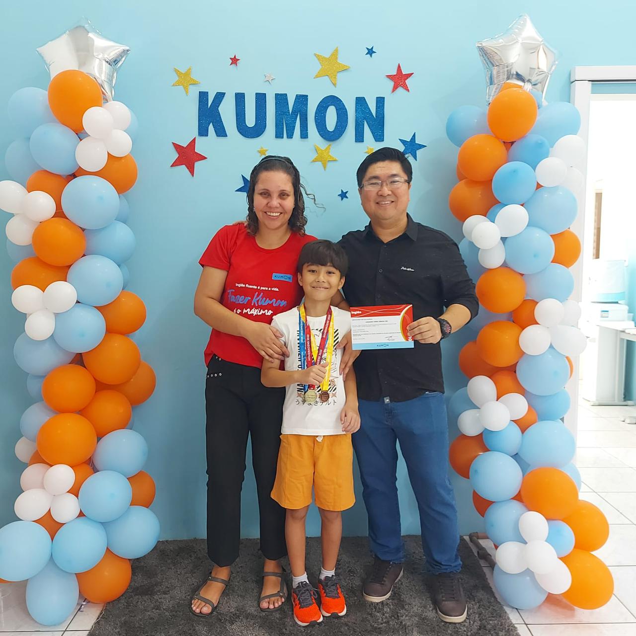 Kumon Mirandópolis premia alunos acima da série escolar; confira os medalhistas