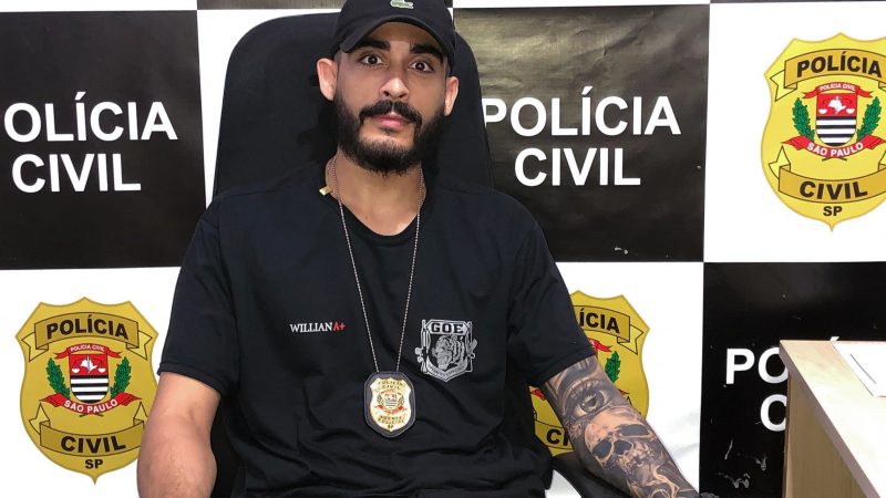 ‘A polícia judiciária investigativa é a minha paixão’, conta Willian Francisco da Silva, agente da policial civil de Mirandópolis