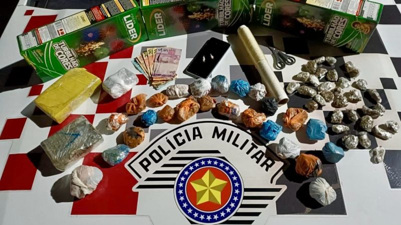 Homem de 26 anos é preso por tráfico de drogas em Mirandópolis