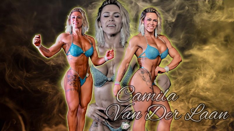 Fisiculturismo: Camila Van der Lan se prepara para disputar o MUSCLECONTEST Jundiaí