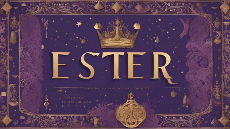 Ester – parte 1